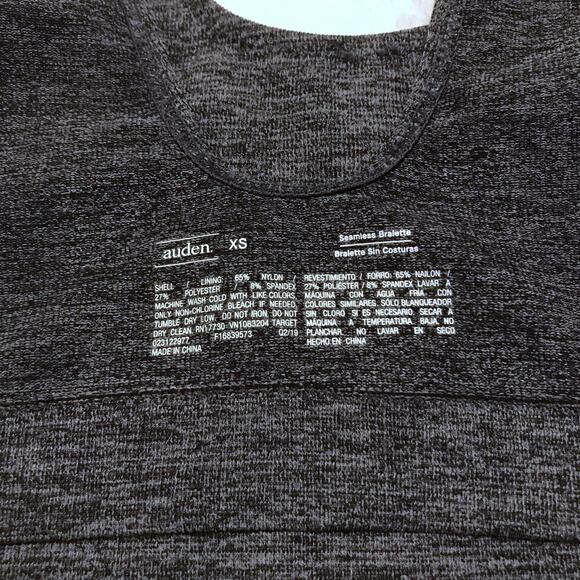 Auden NWT Grey Bralette Women XS - Picture 9 of 9